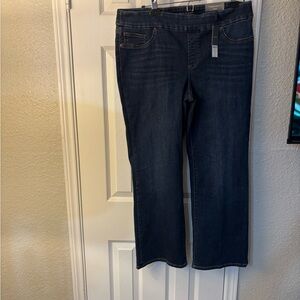 Chico's Dark Indigo Straight Leg Jeans
